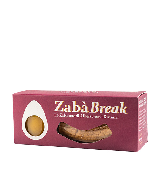 Zabaionecreme mit Biskuits